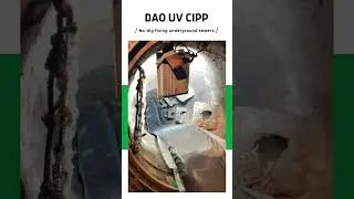 sewer UV CIPP Lining pipe curing Trenchless Repair In Rainwater Sewage Pipe Networks