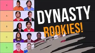 Updated 2023 Dynasty Rookie Rankings and Tiers🔥 #nflfantasyfootball #dynastyfootballrankings