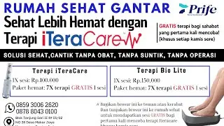 SEHAT TANPA OBAT DAPAT BONUS SEJAHTERA TERAPI DENGAN I TERA BIO LITE