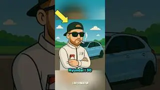 Das ist ein Hyundai i30 N Fahrer