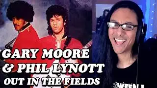 Gary Moore ft Philip Lynott | Out In The Fields | Reaction
