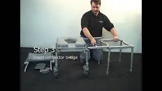 Nuprodx MC6000 Commode Chair Tub Access Slider System - Assembly Guide