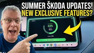 Škoda добавила кое-что особенное в летнее обновление 2026 года — у электромобилей VW Group этого нет