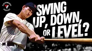 Improve Your Swing with Ted Williams Proven Mental Hitting Tips & Drills &bull; Swing Level, Up, or Down?