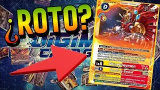 NUEVA Mec&aacute;nica de Digimon Card Game (ShineGreymon St24) | &iquest;Romper&aacute; el juego?