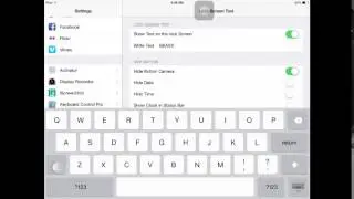 HOW TO CHANGE THE LOCK SCREEN WORD(ios)