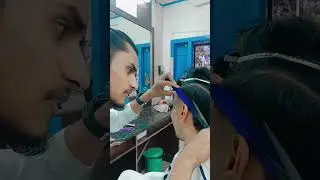 Mullet hair cutting viral videos 2024