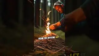Survival Hack: Lighting a Fire with 3 Matches on a Deserted Island 🏝️🔥 | Short Story
