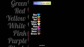 choose any one colour☺ #love #cute #shortvideo #shorts
