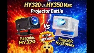 HY320 vs HY350 Max Projector Review | Best Android Projector 2026