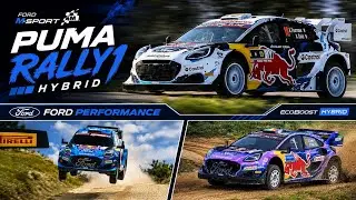 Ford Puma Rally1 Hybrid WRC | PURE SOUNDS & FLAT OUT ACTION! [HD]