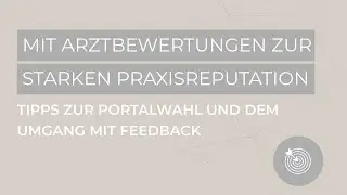 Wer schreibt schlechte Google-Bewertungen? A, B oder C-Patienten❓