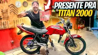 COMPREI UMA PARTIDA ELETRICA PRA TITAN KS 125 2000 &lsaquo;&lsaquo; Maycon Arag&atilde;o &rsaquo;&rsaquo;