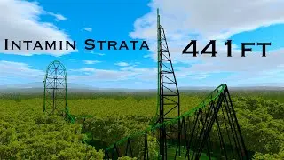 Precipice | Intamin Strata Coaster | Top Hat, Spike & More | NoLimits 2 + FVD++ | Coaster 64