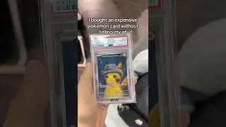 I bought an EXPENSIVE card WITHOUT telling my GF #pokemoncards #pokemontcg #tcgpokemon #pokemon
