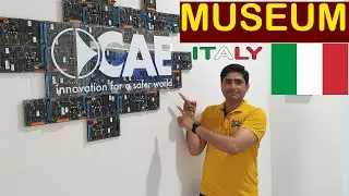 CAE Museum Bologna Tour | History of Electronics & Telecommunication Industry Italy | Rizwan Vlogs