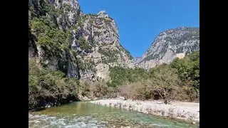 Καταρράκτης Κλίφκης. Καλέντζι Ιωαννίνων, ποταμός Άραχθος