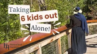 How to manage 6 Kids on a Day Out | Muslim homeschooling Mom of 6