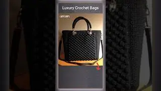 5 Luxury Handmade Crochet Bags #bag #crochet #handmade