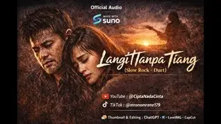 LANGIT TANPA TIANG &ndash; Slow Rock Duet Paling Menyakitkan | Lagu Galau 90an