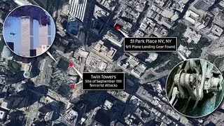 911 Plane Landing Gear Part Found Between NYC Buildings