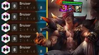 THE MOST OVERPOWERED BASE WIPER?! | 8 Bruiser GOD Comp | TFT Set 4.5 Revival Gameplay
