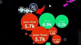 Agar.io - Duo Takeover #35 (W/ JINX)