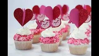 DIY Valentines cupcake