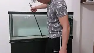 Setting up a new aquarium part 2. (Camry Aquarium, 1.2 meter long)