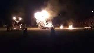 Fire show!!! Medieval Festival Oradea!