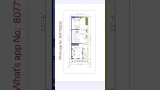 13 x 33 First floor modern house plan