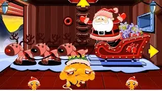 Monkey Go Happy North Pole - walkthrough