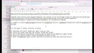 Xcodebuild failed with code 65 | Unable to launch webdriveragent  | Appium automation | Xcode