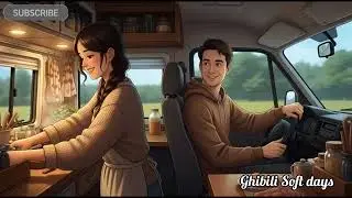 Rainy Drive, Warm Food & a Moving Home | Cozy Ghibli-Style Van Life