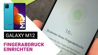 SAMSUNG Galaxy M12 Fingerabdruck einrichten Touch ID