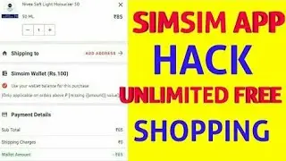 Simsim apk unlimited free shopping by TRICKY HACKER MALIK