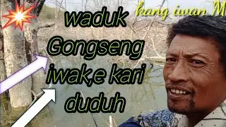 Mancing nila !! waduk gongseng saat ini tinggal duduhh tok LURRRR.