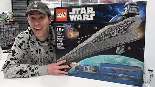 Распаковка набора LEGO Star Wars Super Star Destroyer!