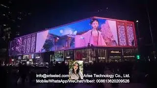 High Performance Outdoor Naked Eye 3D LED Display Full Color 3D Effect LED Screen Billboard For Adve