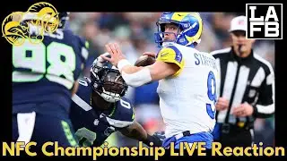 LIVE Reaction Rams-Seahawks NFC Championship Game