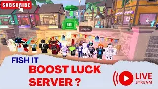 DAY-61 FREE BOOST X8 GAK YAHH CUYY? FISH IT ROBLOX INDONESIA