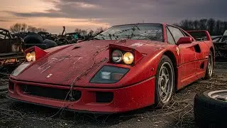 ASMR Car Restoration! Full Restoration of Abandoned 1987 Ferrari F40