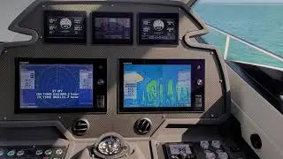 Cruising @ 42 Knots On A 70 Pershing
