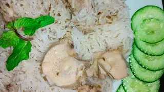 jeera white Rice recipe || zeera chicken rice pulao