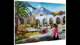 Arequipa, La Ciudad Blanca. Un regalo muy especial... . #pyrography, #tizonarte, #artecnc #gcodeart