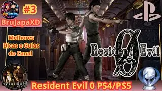 Resident Evil 0 HD Remaster PS4/PS5 #3 O Medo N&atilde;o Para|Mans&atilde;o Cheia de Misterio|Arquivos/Coletaveis