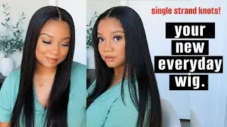 *NEW* SINGLE KNOTS! | NATURAL HAIRLINE, AFFORDABLE & NO ADDITIONAL WORK NEEDED ft. XRSBEAUTY