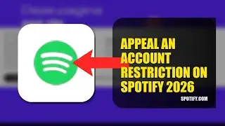 How To Appeal An Account Restriction On Spotify 2026 (EASY GUIDE)