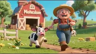 My Cow Is Gone! 🐄 Baby Calf Left Crying in Tears | Nursery Rhymes & Kids Songs