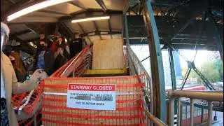 61Street Woodside Station stairway closed